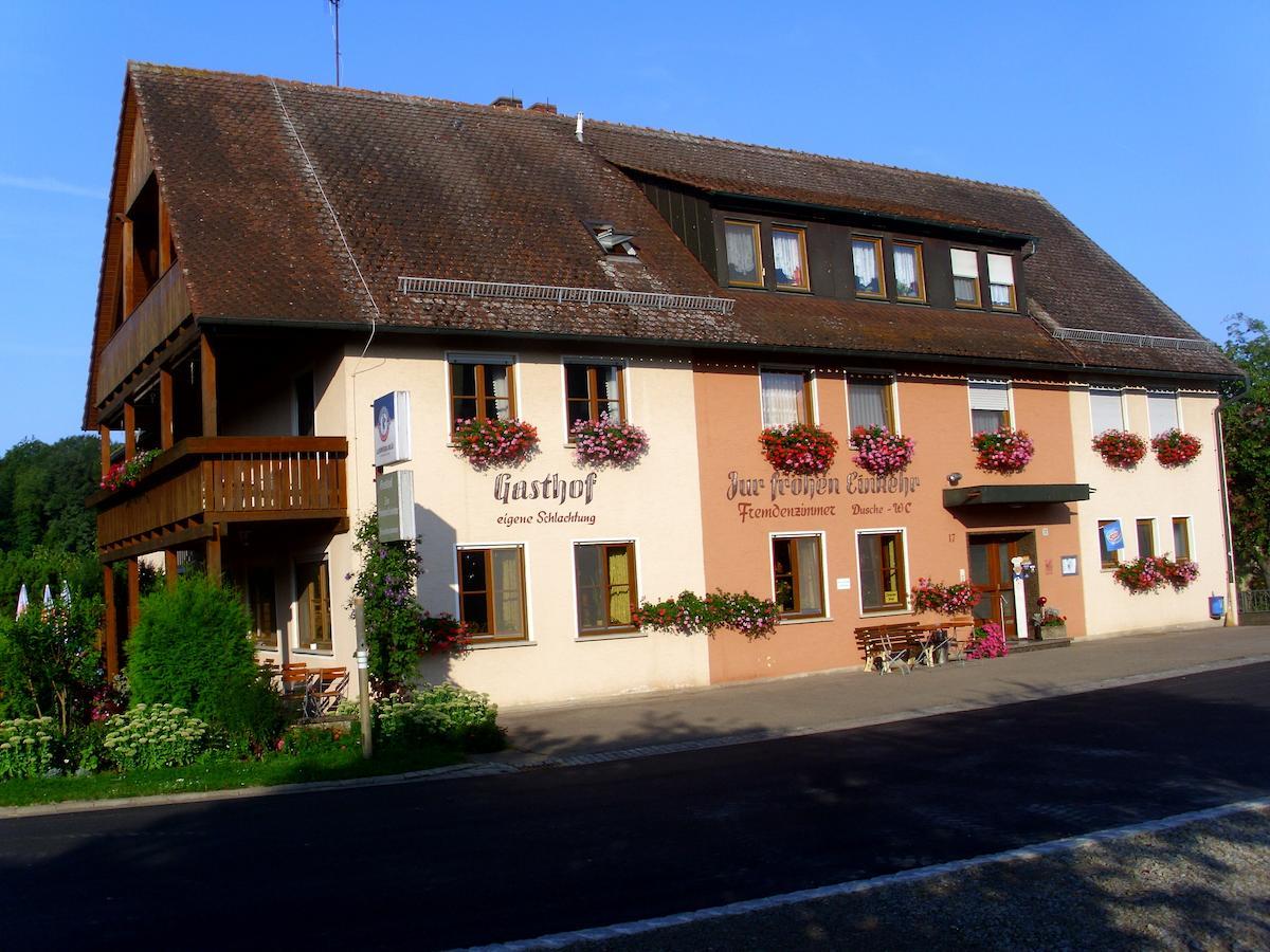 Gasthof Zur Frohen Einkehr Reichardsroth Esterno foto